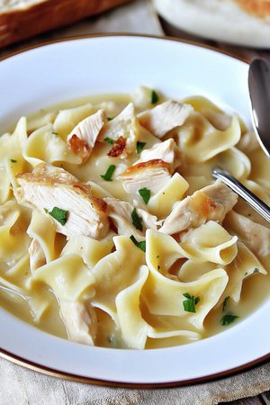 Amish Chicken and Noodles