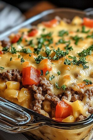 Hamburger Supreme Casserole