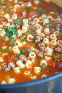 Pasta Fagioli Soup