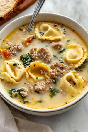 Sausage Tortellini Soup