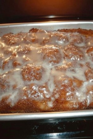 APPLE FRITTER CAKE Recipe