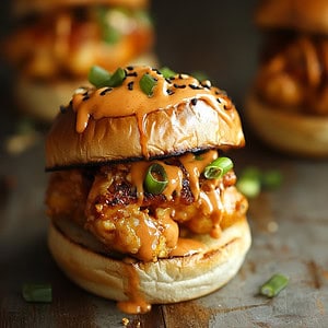 Bang-Bang Chicken Sliders Recipe