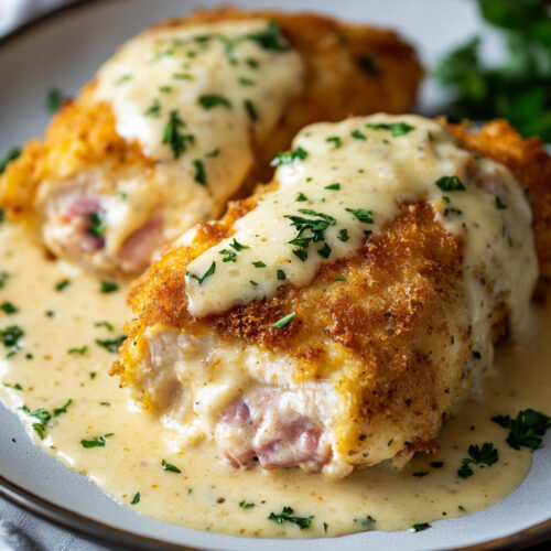 Creamy Chicken Cordon Bleu Recipe