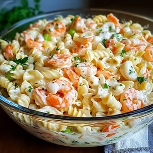 Creamy Seafood Pasta Salad Recipe