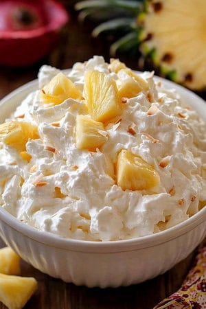 Hawaiian Pineapple Coconut Fluff Recipe