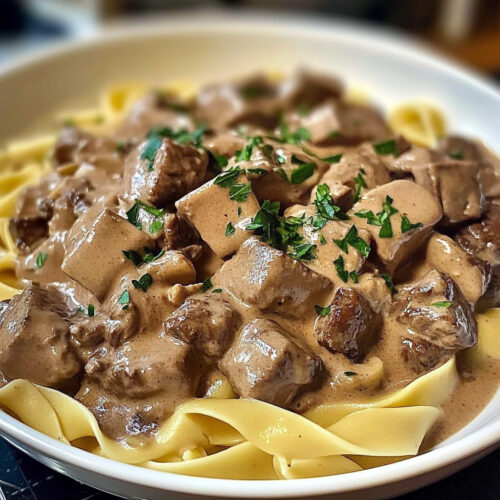 Homemade Beef Stroganoff Recipe