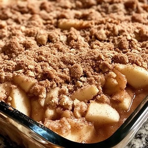 Old Fashioned Cinnamon Apple Crisp