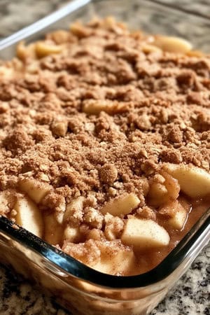 Old Fashioned Cinnamon Apple Crisp