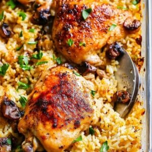 Oven Baked Chicken and Rice Recipe