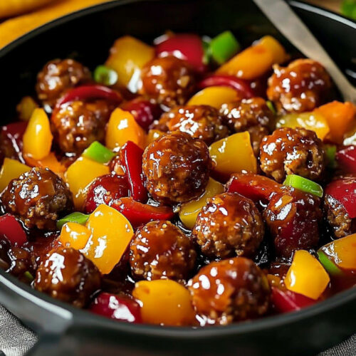 Sweet and Sour Meatballs Recipe