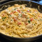 Creamy Chicken Spaghetti Recipe