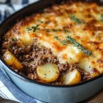 Hobo Casserole – Rustic Ground Beef & Potato Bake