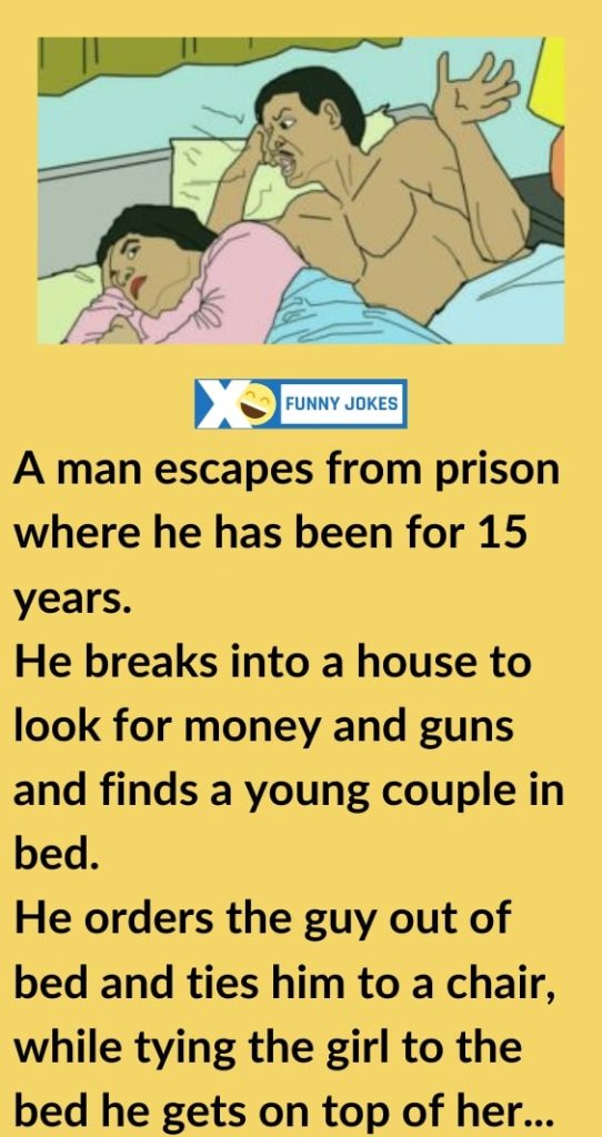 A Man Escapes From Prison