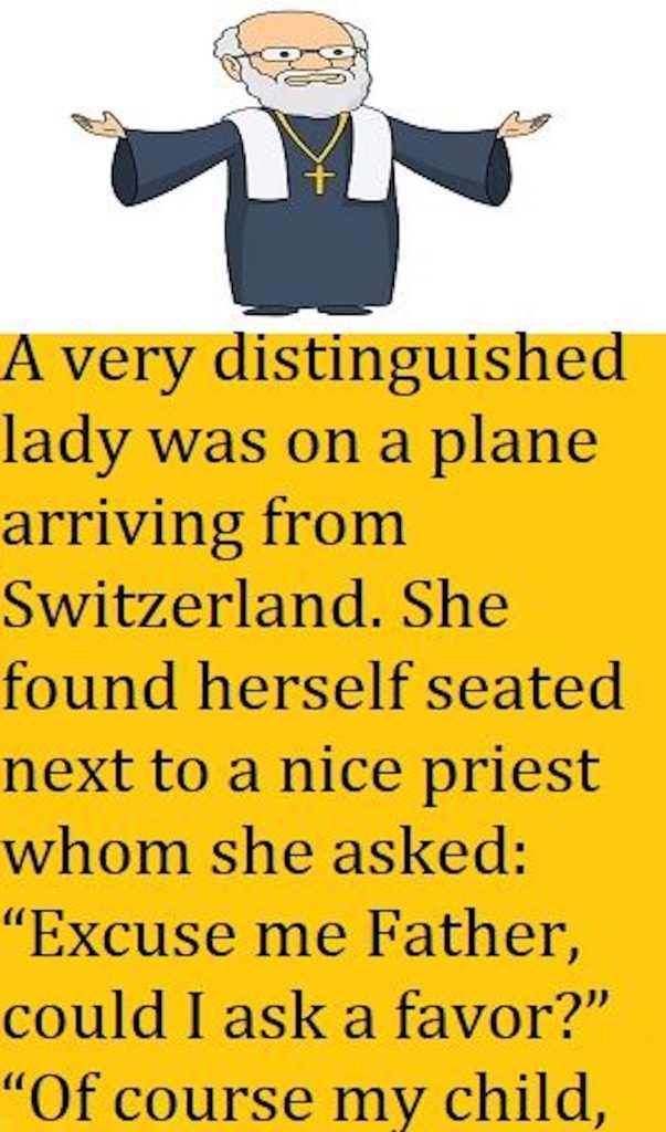 A Priest On A Plane